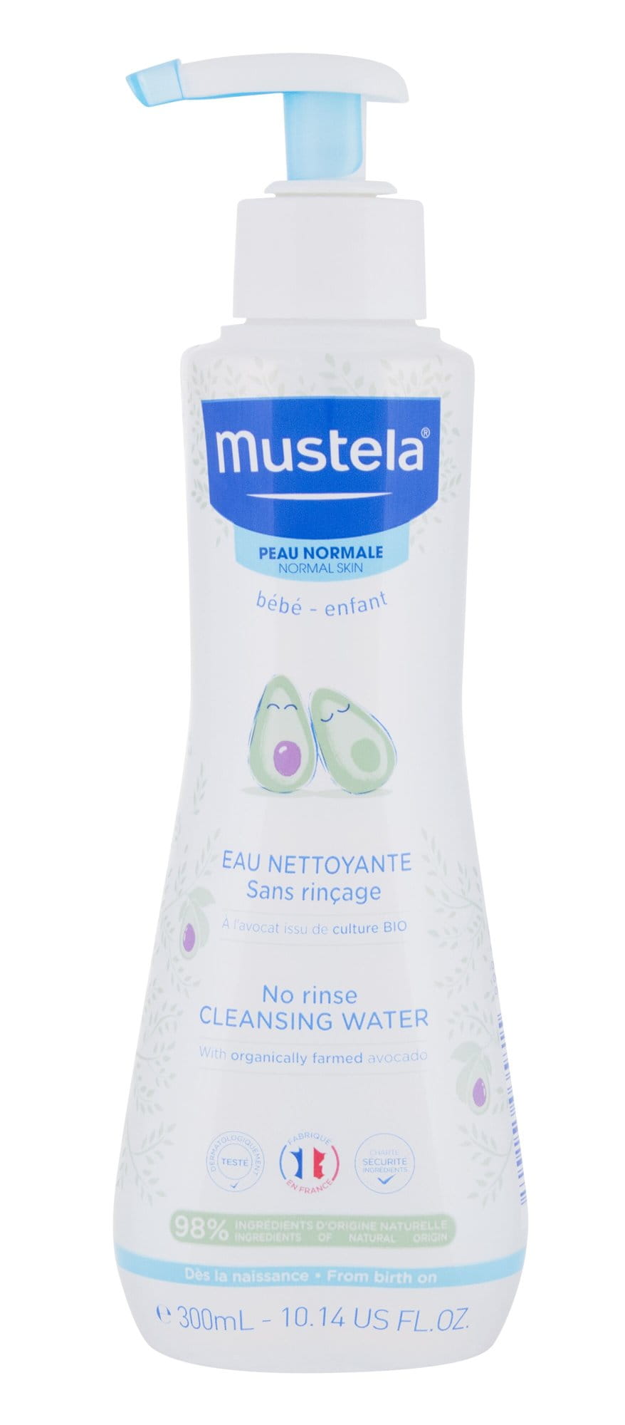 Mustela Bébé Soothing Cleansing Water No-Rinse K Toniki 300ml-203371